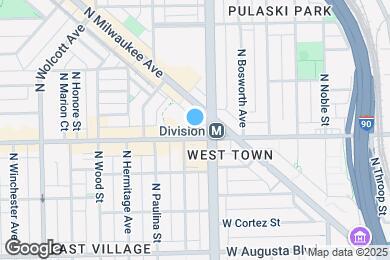 Map image of the property - 1624 W Division St