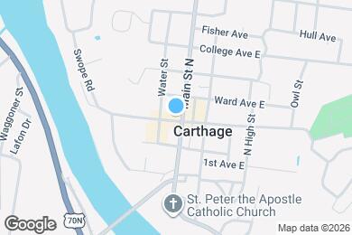 Map image of the property - 106 3rd Ave W
