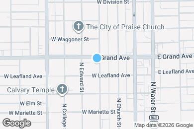 Map image of the property - 1245 N Union St