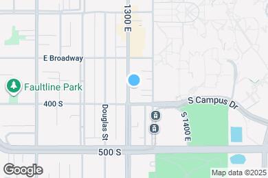 Map image of the property - 357 S 1300 E