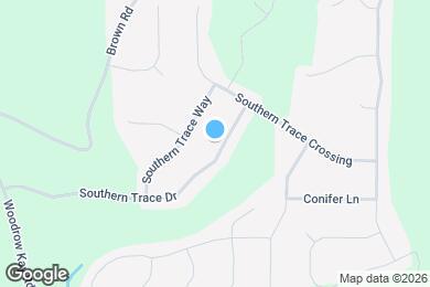 Map image of the property - 581 Southern Trace Dr