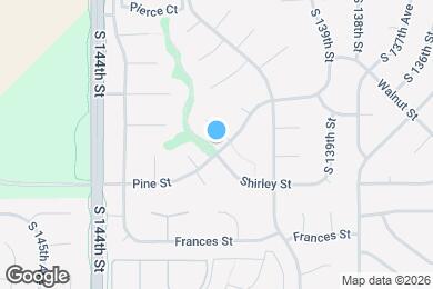 Map image of the property - 14112 Pine St