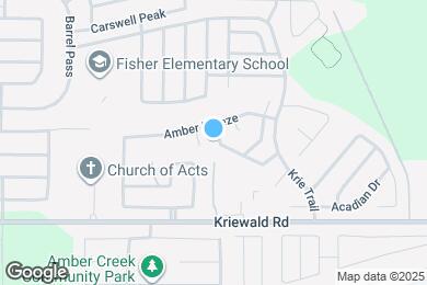 Map image of the property - 9910 Amber Ledge