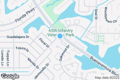 Map image of the property - 312 Cervantes Dr