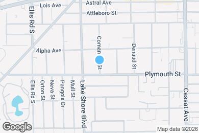 Map image of the property - 1184 Comanche St