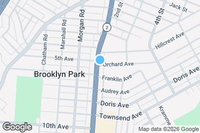 Map image of the property - 4501 Governor Ritchie Hwy