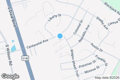Map image of the property - 2733 Pioneer Ct