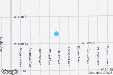 Map image of the property - 1005 Henry Ave