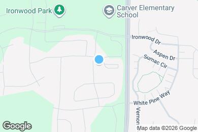Map image of the property - Carver Oaks