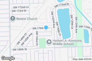 Map image of the property - 14259 SW 177th St