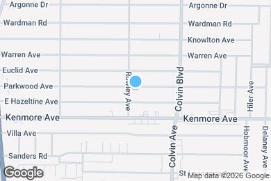 Map image of the property - 223 Parkwood Ave