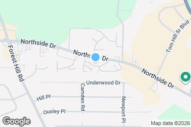 Map image of the property - The Park at Northside