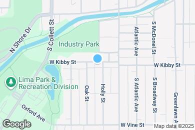 Map image of the property - 709 W Kibby St