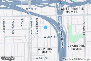 Map image of the property - 2717 S Princeton Ave