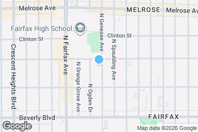 Map image of the property - 455 N Genesee Ave