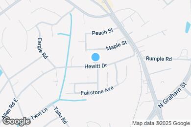 Map image of the property - 5819 Hewitt Dr