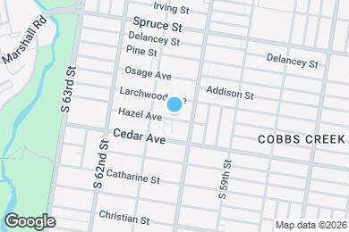 Map image of the property - 6019 Hazel Ave