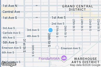 Map image of the property - 350 28th St S