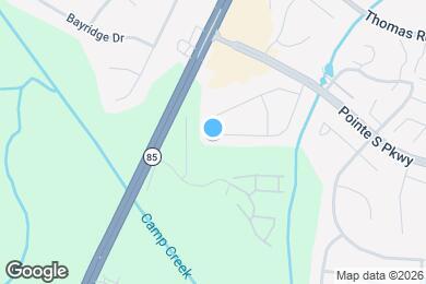 Map image of the property - 1022 Brandon Hill Way