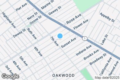 Map image of the property - 716 Flower Ave