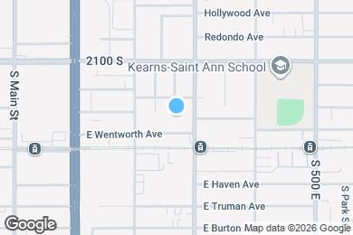 Map image of the property - 2174 S 300 E