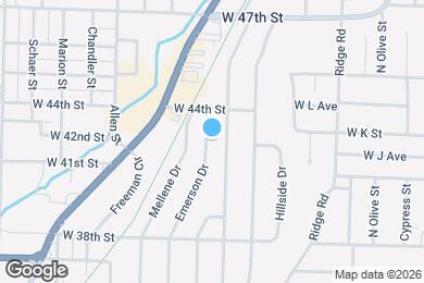 Map image of the property - 4300 Willow St