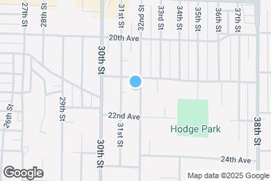 Map image of the property - 2116 32nd St