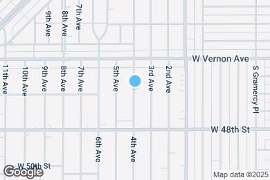 Map image of the property - 4518 4th Ave