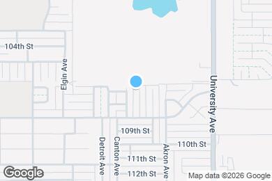 Map image of the property - 10604 Boston Ave