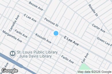 Map image of the property - 4129 Turner Ave