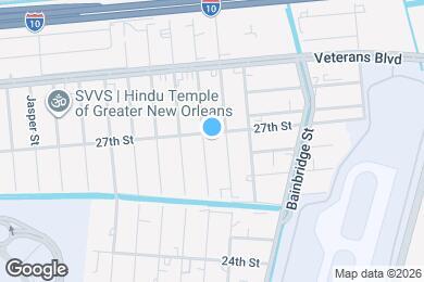Map image of the property - 2658 Tifton Ave