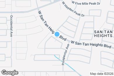 Map image of the property - 3630 W Mesquite Ave