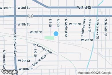 Map image of the property - 612 S D St