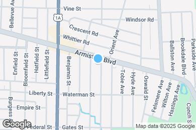 Map image of the property - 3 Rowe Ave