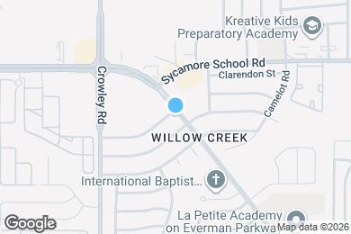 Map image of the property - 1701 San Rafael St