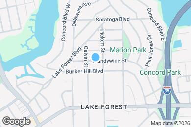 Map image of the property - 1022 Brandywine St