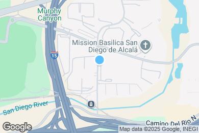 Map image of the property - 5989 Rancho Mission Rd