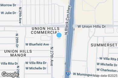 Map image of the property - 18405 N 27th Ave