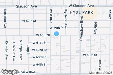 Map image of the property - 3536 W 60th St