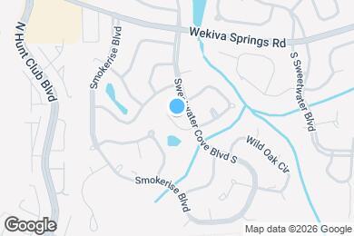 Map image of the property - 204 W Ridgewood Ct