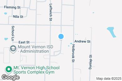 Map image of the property - 924 S Kaufman St