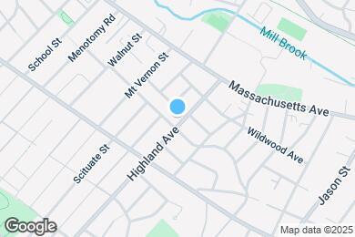 Map image of the property - 39 Highland Ave