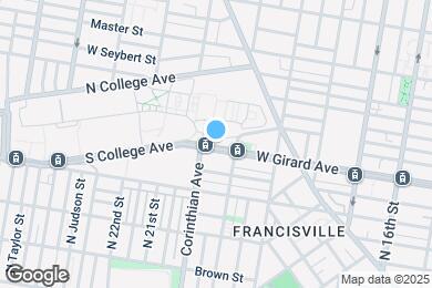 Map image of the property - 2021 W Girard Ave