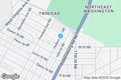 Map image of the property - 1647 Holbrook St NE