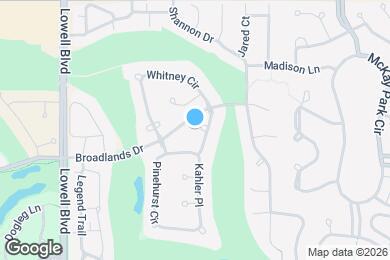 Map image of the property - 14177 Kahler Pl