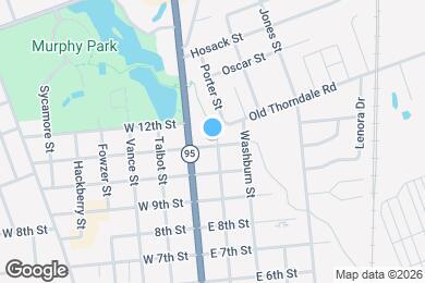 Map image of the property - 111 E 11th St