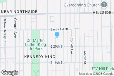 Map image of the property - 2033 Carrollton Ave