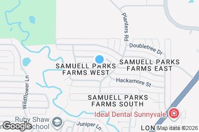 Map image of the property - 1409 Hackamore St