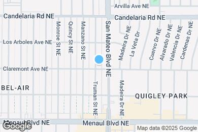 Map image of the property - 2804 Truman St NE