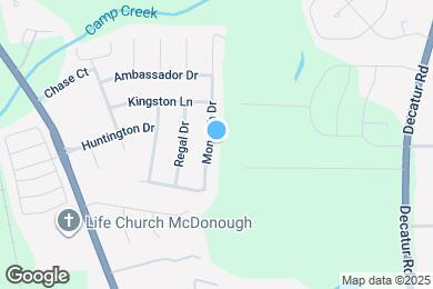 Map image of the property - 4050 Monarch Dr